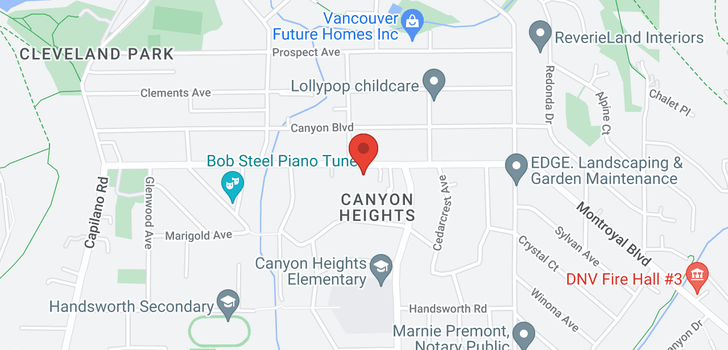 map of 937 MONTROYAL BOULEVARD